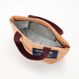 Skater KNBP2-A Insulated Lunch Bag with Pockets for Tom & Jerry Coffee