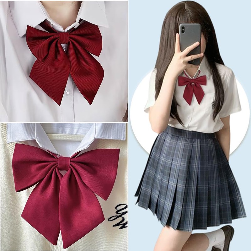 LIKENNY Uniform Ribbon, School Ribbon, DK JK School Uniform, Bowknots,
