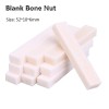 Unbranded 10X Bone Guitar Nuts Blank For Electric Bass Acoustic