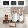 Quick Stone Drying Tray for Bathroom Sink Vanity Disc, Water