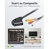 Wentronic 50365-GB 3.0m SCART Plug to 3 x RCA Plug