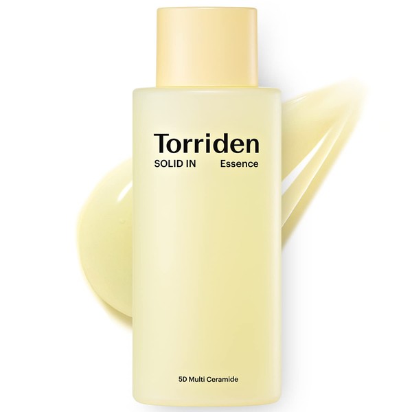 Torriden SOLID-IN Ceramide Essence, Facial Essence Serum that Deeply Hydrates, Moisturizes, and Protects with 5 Types of Ceramides and Panthenol for Dry, Dehydrated, and Sensitive Skin