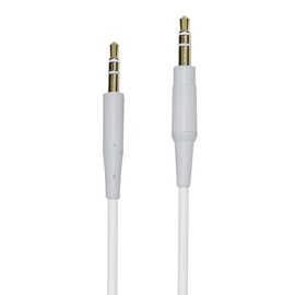 Fedoo SoundTrue Replacement Headphone Audio Cable Extension AUX Cord Compatible with Bose SoundlinkII Soundlink QC45 QC25 QC35 OE2 Headphones (White)