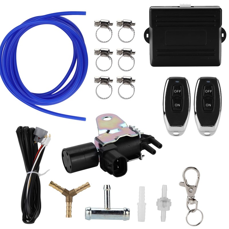 Fournyaa Stainless Steel Electric Exhaust Silencer Valve Switch System, Professional