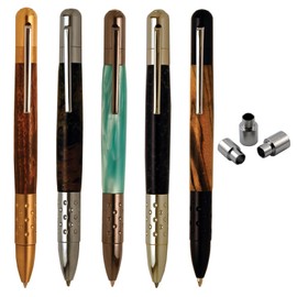 Penn State Industries PKKOLESS Kole EDC Click Ballpoint Pen Kit Starter Set Package Woodturning Project