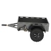 RC Car Hitch Trailer Aluminum Alloy Antislip Rubber Tire Rustproof