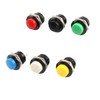 MTDELE 24Pcs 16mm Momentary Push Button Switch ON-Off 3A 250V