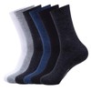 R RELAXIFE - Calcetines clásicos de algodón para hombre, ligeros,