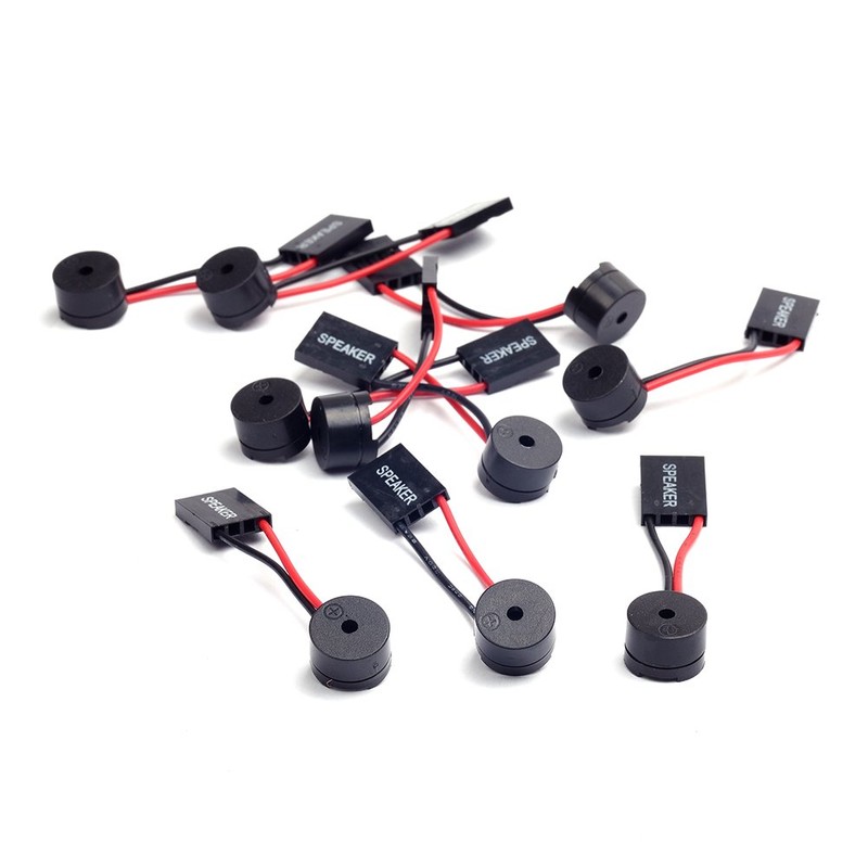 Cylewet 10Pcs Mainboard Computer PC Internal Speaker Buzzer Computer Case