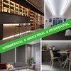 JOYLIT 24V Diffused COB LED Strip Lights Dual Row 16.4FT