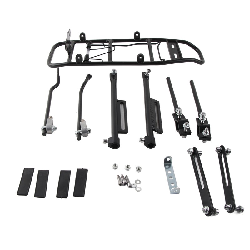 Aluminum Alloy Bicycle Rear Rack Adjustable Bike Cargo Rack Corrosion