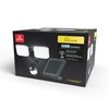 Globe Electric 17000211 19W LED Integrated Solar Powered Motion Activated