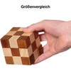 Bartl 109108 Snake Cube Puzzle Game 3 x 3 x