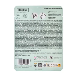 Iroha Nature - Pimple Plasters with Salicylic Acid, Tea Tree and Centella Asiatica, Reduces Pimples by 8h Acne Plasters (Pack of 18)