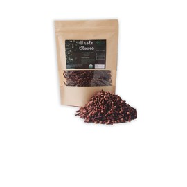 Organic Ceylon Clove 4.0 Oz USDA Certified (113.398g) Hand Picked Fresh And Pure Whole Ground Cloves from Sri Lanka Premium clove Tea