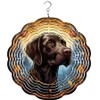 Lab Stained Glass Wind Spinner | Windspinner | Dog Lover