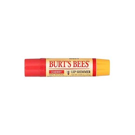 Burt's Bees Lip Shimmer, Cherry 0.09 Ounce (Pack of 4)