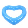 Heart Shaped Swimming Circle 120cm Thick Tear Resistant PVC Material
