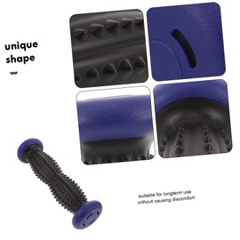 Kisangel Deep Tissue Foot Roller Plantar Fascia Wheel for Yoga Leg Foot Massage Back Massager Handheld Muscle Relaxer