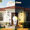 Laios Dusk to Dawn Sensor E26 Light Bulb, 7W LED