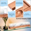 Acrylic Golf Ball Display Case - UV Protected Clear Display