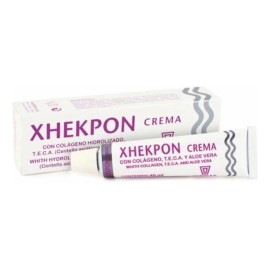 Crema Hidratante con Colageno Cara Cuello y Escote | Xhekpon Crema