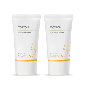1+1 Missha All Around Safe Block Cotton Sun 50ml / 1+1 미샤 올 어라운드 세이프 블록 코튼 선 50ml