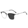 FEISEDY B1268 Blue Light Cut Glasses, Date Glasses, Salmont-Shaped, Color