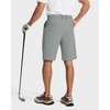 SNOWTEN Men's Classic Fit 11 Inch Golf Shorts Lightweight Quick-Dry