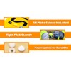 UK Number Plate Fittings - White, Black and Yellow Screw