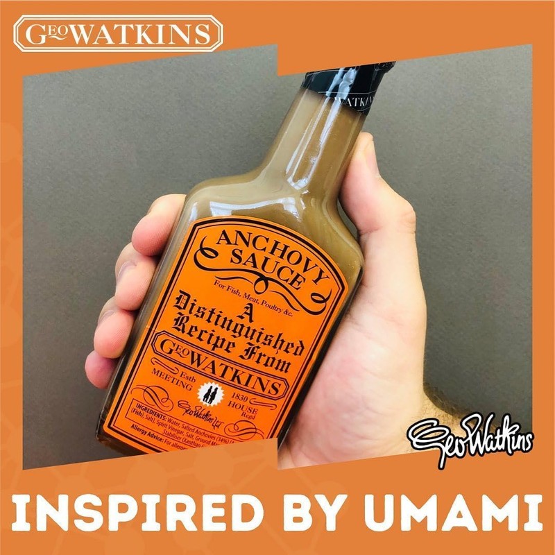 Geo Watkins Sauce Set, Anchovy Sauce and Mushroom Ketchup, 190ml,