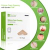 Silicone Adhesive Foam Dressing with Gentle Border 6''x6'', 10 Packs