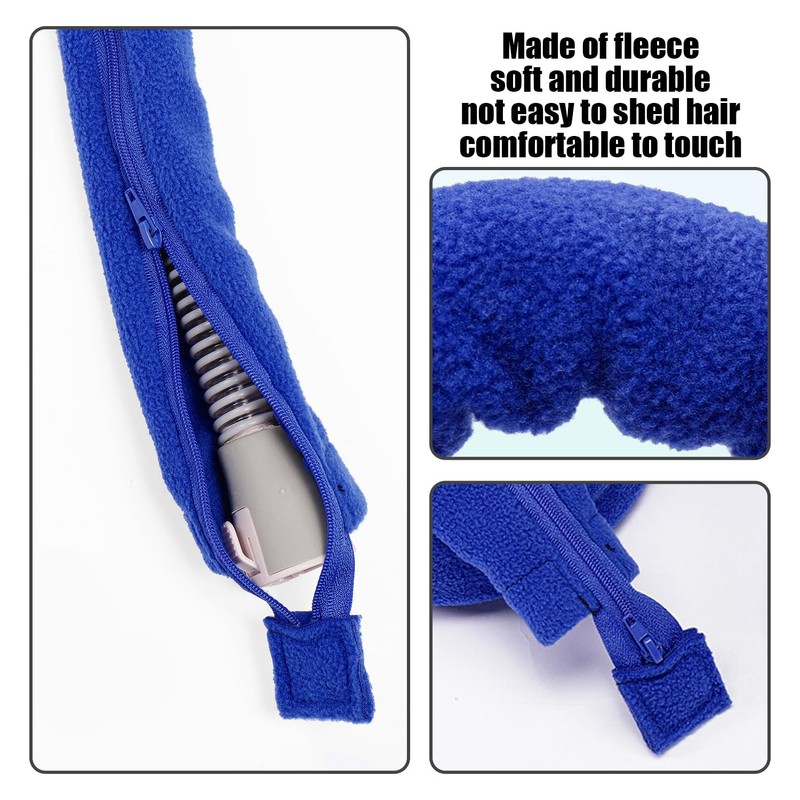 CYNOSURETECH 1 Piece Blue Ventilator Tube Cover, Ventilator Hose Protective