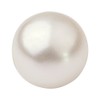 Quiges Interchangeable Mini Coin 12 mm Artificial Pearl Stone for
