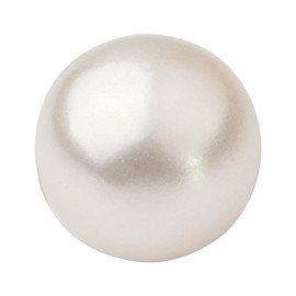 Quiges Interchangeable Mini Coin 12 mm Artificial Pearl Stone for Rings Earrings Pendant Bracelet Holder, Rubber