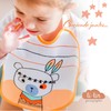 Ti TIN Waterproof Bibs with Sleeves, 25 x 35 cm,