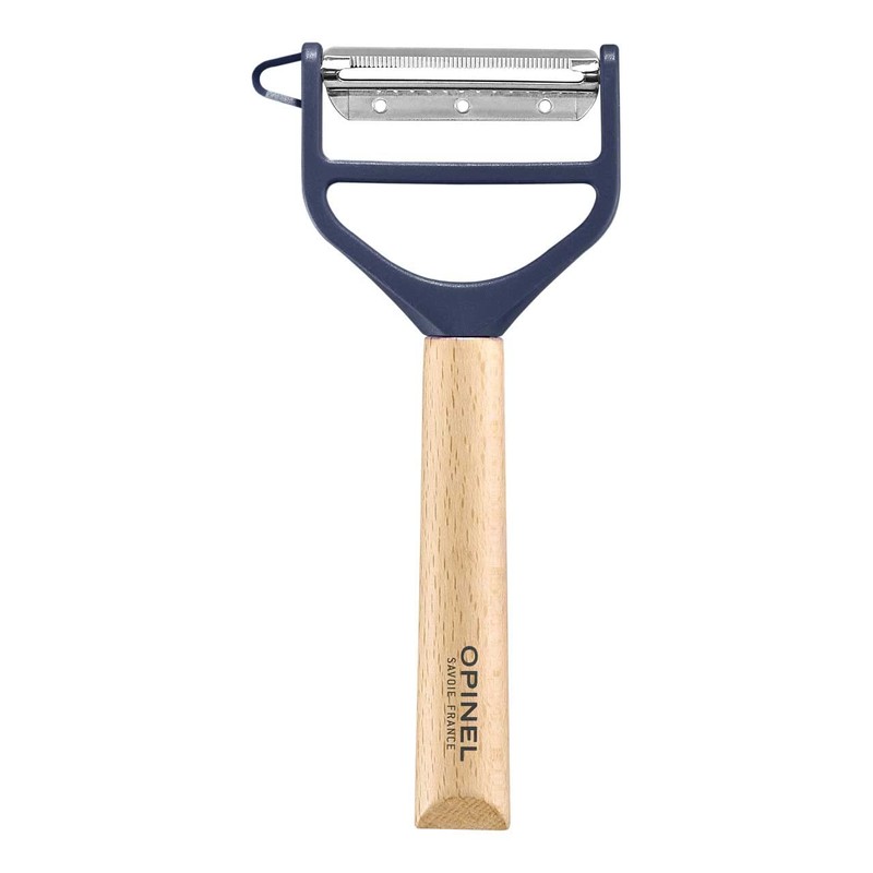Opinel OPINEL T-DUO WOOD Peeler, Blue