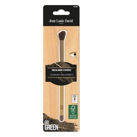 Jean Louis David - GO Green Collection - Eyeshadow Brush - Makeup - Vegan Bristles 100% Synthetic - FSC Certified Bamboo Handle