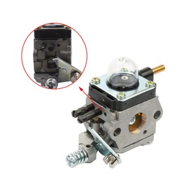 TINVHY Carburetor with Air Filter Replacement for Mantis Tiller 7222 7225 SV-5C/2 for Zama C1U-K82 C1U-K54A A021001090