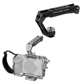 SIRUI Cold Shoe Mount Camera Top Handle and Camera Cage Kit for Sony FX 3 FX30 Bundle