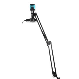 4K HD Video Digital Microscope 48mp Camera 150X Lens with LED Light Flip Foldable Holder for Repair Solderingmagnification: 150X, objective magnification: 4.5X, eyepiece magnification: 30x