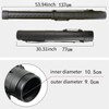 GaotKeut Extendable Poster Tube,Expand from 30” to 54” Case Expandable