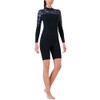 1.5MM Diving Onepiece Swimsuit Wetsuit Short Trousers for Snorkeling Surfing(Woman