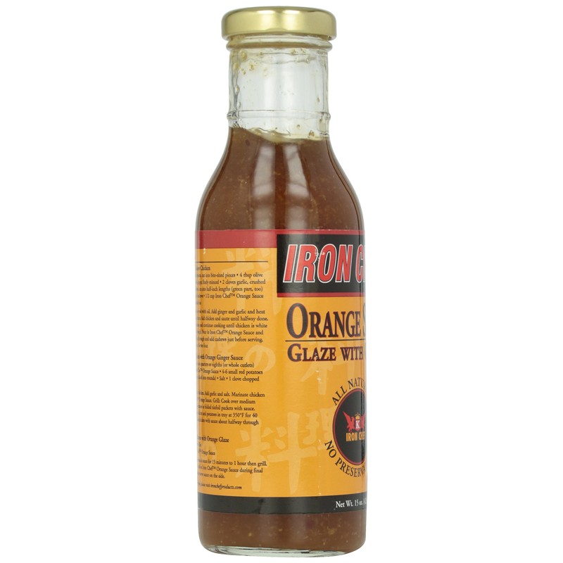 Iron Chef Orange Ginger Sauce, 15 oz