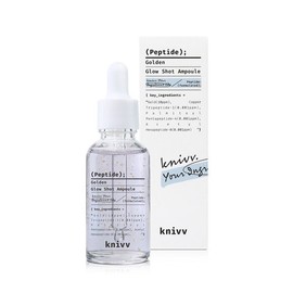 Kniv Peptide Golden Glow Shot Ampoule 30ml Skin Soothing and Moisturizing Care Hypoallergenic For Internal Dryness _B / 크니브 펩타이드 골든 글로우 샷 앰플 30ml 피부 진정 보습 케어 저자극 속건조 _B