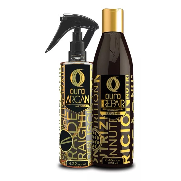 Ouro Kit Ouro Argan Termoprotector Y Tratamiento Extra Repair