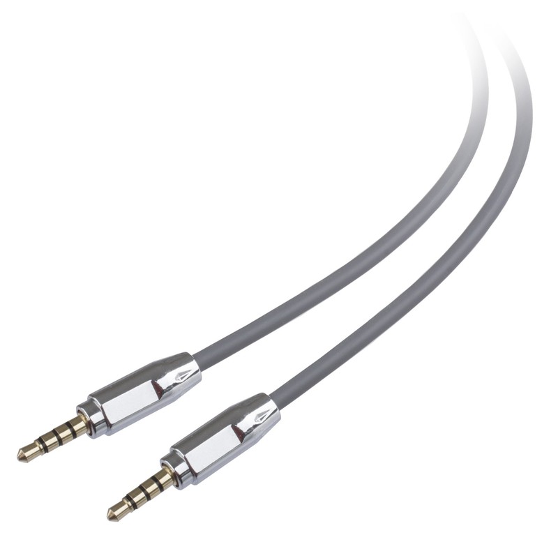 Lilware Rubberized 35 Inches (90 cm) Aux Audio Cable 3.5mm