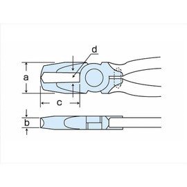 室本鉄工 メリー 24EF-115 ミニチュアエンドプラニッパ