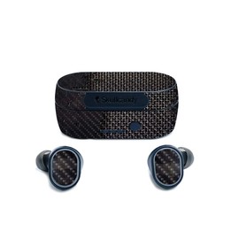 MightySkins Carbon Fiber Skin for Skullcandy Sesh True Wireless Earbuds - Ripped | Protective, Durable Textured Carbon Fiber Finish | Easy to Apply, Remove, and Change Styles | Made in The USA