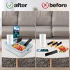 MEKOTRIN Couch Cup Holder Tray for Bed Sofa Organizer, Silicone